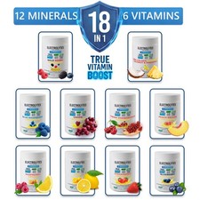 18 in 1 Electrolyte Complex Hydration Powder Dye Free | 12 Minerals + 6 Vitamins picture