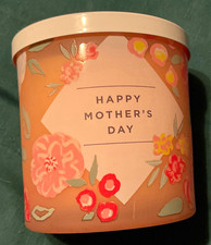 Sonoma Blooming Orchard Happy Mother’s Day Pink Scented Jar Candle 13 oz picture