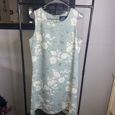 Vintage AUDRIS beautiful floral sleeveless dress picture