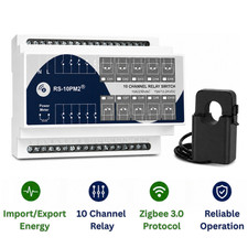Home Assistant - Zigbee 10x Relay and Import/Export KWh Energy Meter picture