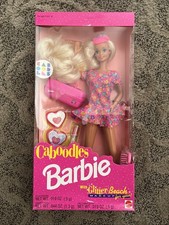 3157 Vintage 1992 Mattel Caboodles Barbie Doll With Glitter Beach Makeup New picture