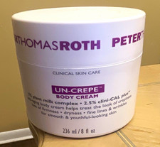 Unsealed Peter Thomas Roth Un-Crepe Firming Body Cream Moisturizer 8 fl oz picture