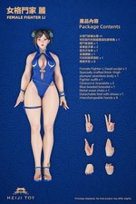 Presale HeiJi Toys HJ001 1/6 Female Fighter Chun Li Collectible Action Figure picture