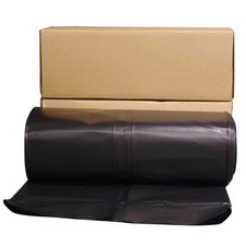 Husky 12 ft. x 100 ft. Black 6 mil Plastic Sheeting picture