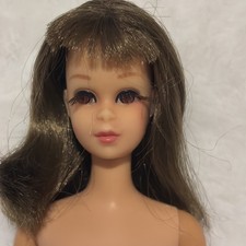 Vintage Mattel Japan Barbie Francie Doll #1130  1960s Bend Leg Brunette  picture