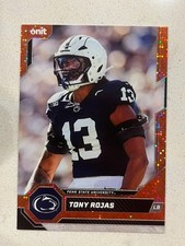 TONY ROJAS 2026 ONIT Penn State Nittany Lions Football ORANGE Parallel /75 picture