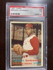 1957 Topps #66 Brooks Lawrence PSA 7 picture