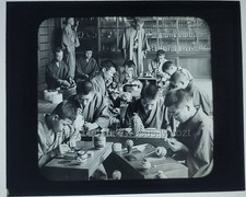 RARE Kyoto Pottery Making UNDERWOOD Magic Lantern Glass Slide Antique Japan 3908 picture