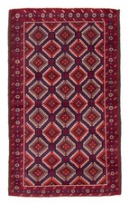 Traditional Vintage Hand-Knotted Area Rug 3'3