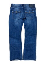 Vintage Y2K Diesel Industry Jeans Mens 34x33 Blue Ruky Bootcut Flap Pockets picture