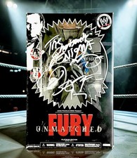 WWE JEFF HARDY SIGNED UNMATCHED FURY SERIES 3 TOY ACTION FIGURE WITH JSA COA picture