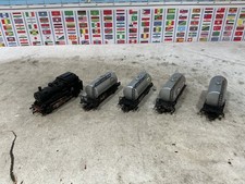 Marklin H0 3000 Steam Engine and 4 Tank Cars picture