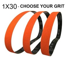 Norton Blaze 1x30 Premium Ceramic Grinding & Sanding Belts Choose Your Grit picture