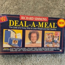 Richard Simmons Deal-A-Meal Vintage 1993 Weight Loss System New Sealed Box picture