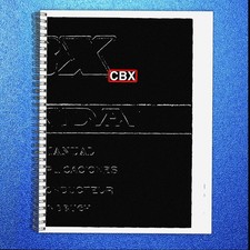 HONDA CBX Owners Manual - FASTENED - JACKET - XL FOLDOUT PAGES picture