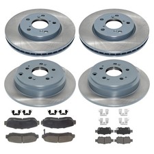 DuraGo Front Rear Rotor Wagner ThermoQuiet Ceramic Brake Pad Kit for Odyssey FWD picture