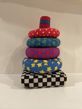Vintage Extremely Rare HTF Lamaze Stacking Rings Baby Einstein Original Exact picture