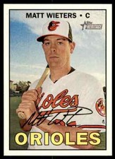 2016 Topps Heritage HN Matt Wieters #546 Baltimore Orioles picture