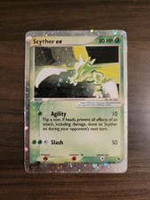 Pokemon TCG - Scyther ex 102/109 EX Ruby & Sapphire Holo - HP picture