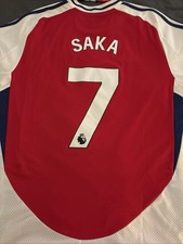adidas Arsenal FC Bukayo Saka Home Jersey Size XL picture