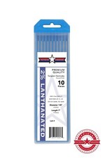 2% Lanthanated TIG Welding Tungsten Electrodes 1/8” Blue EWLa-2 Free Quick-Ship picture