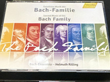 hänssler CLASSIC Bach-Ensemble Sacred Music Bach Family 3 CD Classical 2010 picture