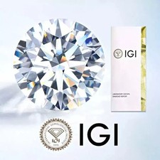 Loose 8.00 Ct Round Lab Diamond D Color VVS1 Clarity IGI Certified Stone picture