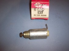 Standard ES9 Idle Shut Off  (Idle Stop) Solenoid New Very Old Stock picture
