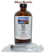 CDS Water Purification Solution 100% Pure 3000ppm 16oz Glass Bottle Ready Made picture