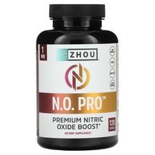 2 X Zhou Nutrition, N.O. Pro with Beet Root, 120 Veggie Capsules picture