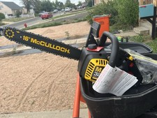 McCulloch Mac 3200 Chainsaw Vintage NEW Out Of Box tool Complete 32cc Rare picture