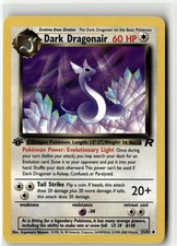 Dark Dragonair Uncommon Team Rocket 33/82 1st Edition NM picture