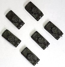 WTM 1/144 Scale Model WWII Sherman Tanks (Lot of 6) picture