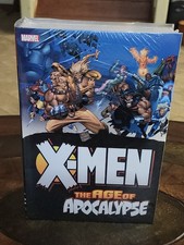 X-MEN THE AGE OF APOCALYPSE OMNIBUS DM COVER VARIANT OOP NEW SEALED & BEAUTIFUL  picture