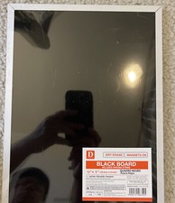 Daiso Metal Frame Magnetic black board 12”x9” Dry Erase picture
