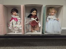 Madame Alexander 3 Doll Lot Catch A Falling Star, Spring Flower Garden Sacajawea picture