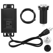 UL Listed Air Switch Kit for US Garbage Disposal 3.58” Extra Long Air Button picture