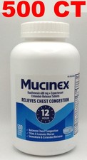 Mucinex 12 Hour Chest Congestion Expectorant 600 mg Tablets Bi-Layer - 10/2026 picture