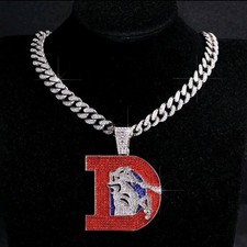Throwback Classic Denver Broncos Chain 24