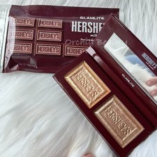 New Glamlite X Hersheys Milk Chocolate Bronzer & Highlighter Palette~Full Size picture