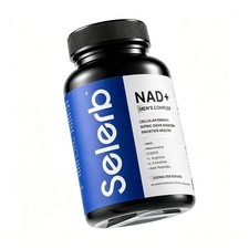 Selerb NAD+ for Men CoQ10 Maca Ashwagandha Energy Circulation Prostate 60ct picture