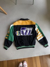 Vintage Jeff Hamilton Utah Jazz NBA Jacket L Made USA 90s JH Design picture