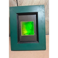3D Jaguar 2-Channel Hologram Picture Framed Collectible Photopolymer Type Film picture