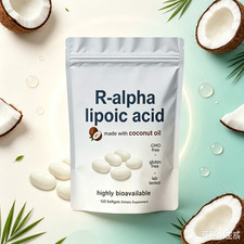1-5 Bag Antioxidant Support R-alpha Lipoic Acid 600mg with MCT Oil, 120 Softgels picture