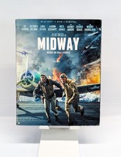 Midway (Blu-ray + DVD, 2020) Pacific Theater War Drama RARE OOP BRAND NEW SEALED picture