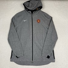 Nike Washington Commanders Showtime Hoodie Full Zip Jacket Mens XL Grey Dri-Fit picture