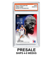 LeBron James 2026-27 Topps Now NBA #OS03 Graded Gem Mint 10 - Presale picture