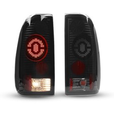 Tail Lights for 97-03 Ford F150 97-99 F250 LD 99-07 F250 F350 LED Smoke Lens picture
