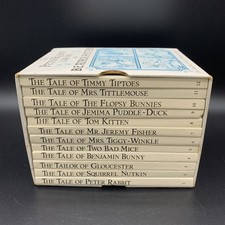 VTG 1988 The Peter Rabbit Library by Beatrix Potter 1-12 Hardcover Book Set picture