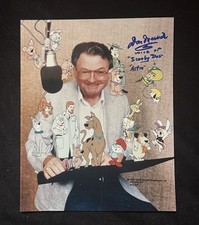 Don Messick Voice of Scooby Doo and Astro in person autograph picture